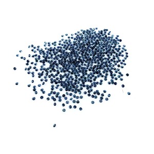Zafiro Azul Natural Sin Tratar de Grado AAA, Corte Diamante Calibrado, Gema Suelta Brillante de 1 mm 1.5 mm, Certificado IGI, Tratado con Calor - Product Image 1
