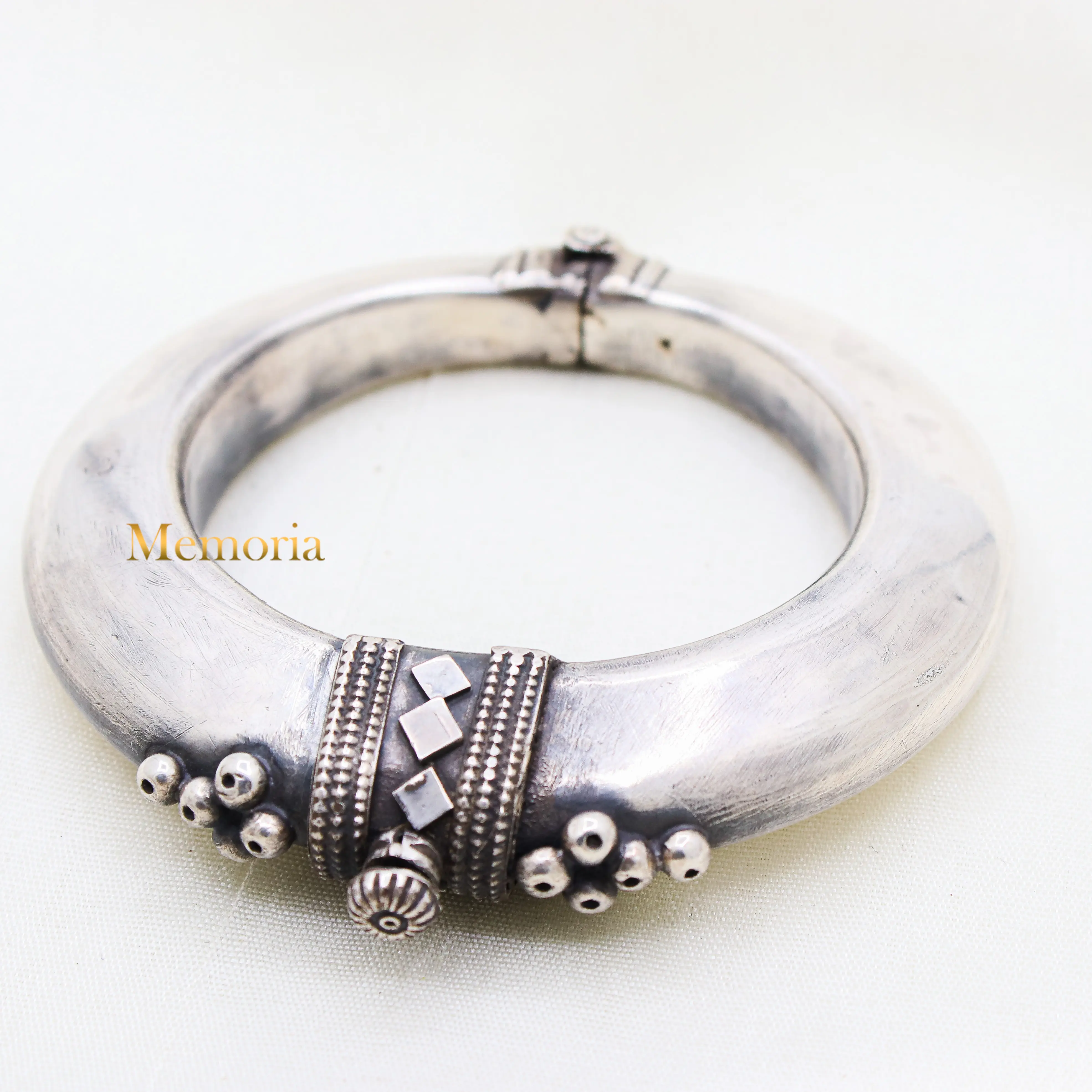 Traditional Handmade Openable Bracelet Silver kada 925 Sterling Silver Bangle Jewelry For Wholesale