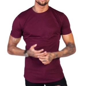 Camiseta Casual de Manga Corta para Hombre, Estampada con Transferencia de Calor, Talla Grande, Mezcla de Poliéster/Algodón, Tela Transpirable de 180g - Product Image 1