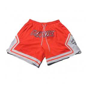 Pantalones cortos de baloncesto personalizados para hombre, pantalones cortos personalizados de poliéster con cintura elástica para equipo de baloncesto, servicio OEM disponible - Product Image 3