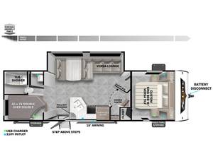 New 2026 F-o-r-e-s-t R-i-v-e-r Wildwood X-Lite 26ICE Ready to ship - Product Image 2