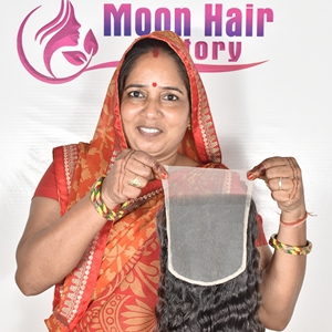 Fermetures en cheveux humains indiens Remy de haute qualité, 100% meilleur fournisseur, texture bouclée garantie, disponibles à la vente - Product Image 6