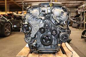 เครื่องยนต์มือสองสำหรับนิสสัน GT-R R35 3.5 V6 VR38DETT VR38 - Product Image 6