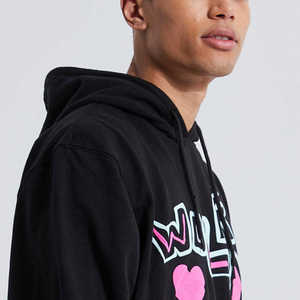 Sweat à capuche surdimensionné en coton de haute qualité avec impression bouffante Logo personnalisé Sweats à capuche et sweat-shirts pour hommes imprimés en 3d de grande taille - Product Image 3