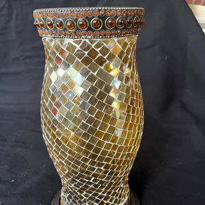 Porte-bougie en verre mosaïque pour la décoration de la maison Porte-bougie en verre mosaïque pour la décoration de la maison - Product Image 1