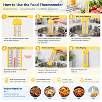 Thermomètre haute et basse température, enregistreur de température maximale et minimale pour la surveillance météo des laboratoires et serres