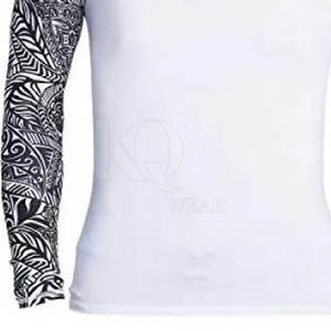 Camiseta Deportiva de Compresión para Hombre 2026, Protección UV, para Gimnasio, MMA, BJJ, Surf - Product Image 4