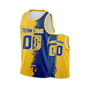 Conjunto de Camiseta de Baloncesto de Verano para Hombre, Venta al por Mayor, Ropa Específica para Prácticas y Juegos, con Opción de Impresión por Sublimación de Nombre y Logotipo - Product Image 1