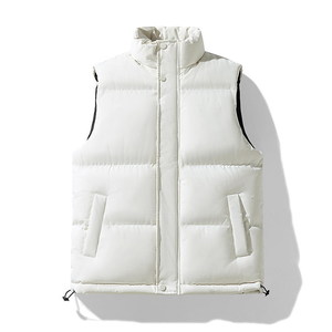 Gilet d'hiver matelassé léger pour homme, sans manches, imperméable, coupe-vent, respirant, décontracté, de haute qualité, pour l'extérieur, avec broderie - Product Image 6