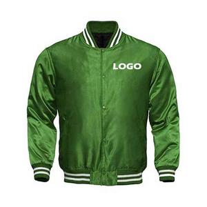 Nouvelle arrivée Veste universitaire de sport pour étudiants pour hommes Veste décontractée de type lettreman avec manches en cuir léger Veste de baseball universitaire - Product Image 1