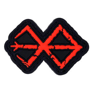 แผ่นยางพีวีซีแบบนิ่มแผ่นป้ายโลโก้ยางซิลิโคนแบบนุ่มสำหรับติดเสื้อผ้าแผ่นป้ายโลโก้ผลิตตามสั่ง3D ได้ตามต้องการ - Product Image 2