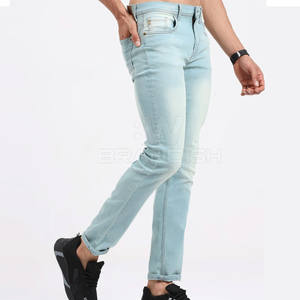 Pantalones vaqueros hechos a medida para hombre de tamaño adulto, pantalones vaqueros para hombre de etiqueta privada más vendidos, pantalones vaqueros hechos en Pakistán de buena calidad - Product Image 3