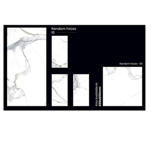 กระเบื้องพอร์ซเลน Dorado Calacatta ขนาดและสีที่กำหนดเองได้ - Product Image 1