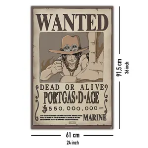 Póster del Anime One Piece: Se Busca a Portgas D. Ace - Product Image 1