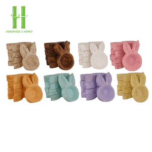 BEST SELLER Vente en gros Bol en bois d'acacia naturel rose tendance Couleurs tendance Bougie parfumée artisanale en bois de table Prix ​​bas - Product Image 6