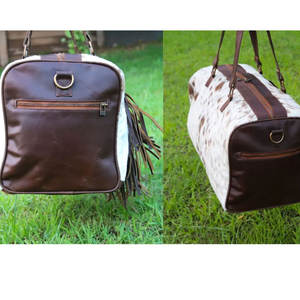 Bolsas de Viaje de Cuero Vacuno para Hombre, Personalizadas, de Alta Calidad, Nuevas, a la Moda, Resistentes al Viento - Product Image 5