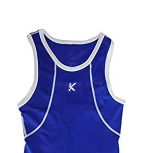 Professional KANEKA SPORTS Fitness Sportswear Adult Mixed Martial Arts Singlet Front Printed Techniques Light Weight Breathable - Product Image 3