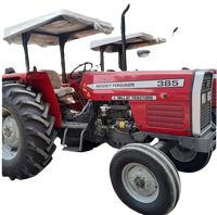 Traktor Roda Mini Massey Ferguson 85HP 2WD Mesin Diesel 4 Silinder Penggerak Gigi Hidrostatis Suku Cadang Mesin Tahan Lama