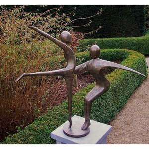 Escultura Abstracta de Pareja en Metal, Ideas de Regalo para Aniversario, Cumpleaños, Día de San Valentín, Objetos Decorativos - Product Image 2