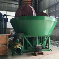 Broyeur à moulin humide 3-5 T/H pour minerai d'or avec moteur AC pour usine minière à petite échelle, haute récupération, Marque