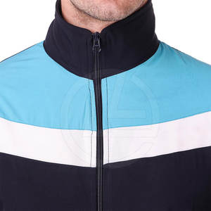 Ensemble de survêtement en polyester d'hiver confortable pour hommes tissu extensible à séchage rapide léger respirant de haute qualité personnalisable - Product Image 4