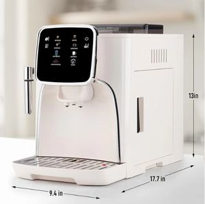 <span class=keywords><strong>Cafetera</strong></span> Súper Automática con Molinillo Incorporado, Vaporizador, Autolimpieza y Panel Táctil para Café en Grano y Molido - Product Image 1