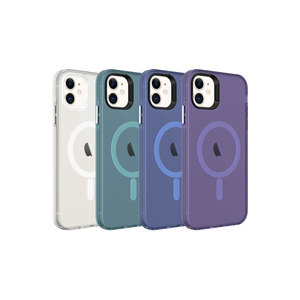 Coque arrière rigide en PC transparent givré compatible MagSafe Sickossi C-Pro Series pour iPhone 11 Plus - Product Image 2