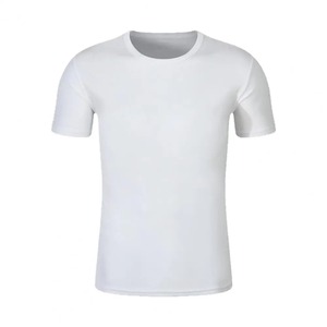 Venta al por mayor de hombres de talla grande camiseta personalizada 100% algodón con impresión de logotipo en blanco liso poliéster algodón camiseta para hombres - Product Image 6