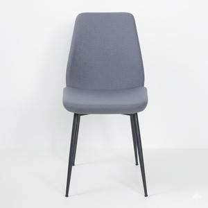 Chaise de salle à manger CALINA moderne et rembourrée avec pieds en métal, un design moderne adapté aux espaces résidentiels et commerciaux. - Product Image 2