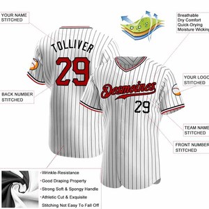 Customizable Button-Front Baseball Jersey Retro Premium Sports Uniform Top Plus Size Option Quick Dry Moisture Wicking 100% - Product Image 1