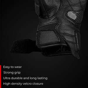 Gants de course de moto imperméables de taille personnalisée les plus vendus/Gants de course de moto confortables et respirants - Product Image 4