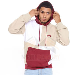 Sweat à capuche décontracté pour homme, hiver, logo personnalisé, poche, meilleure qualité, matière polaire durable, motif uni, faible MOQ, meilleur prix - Product Image 2