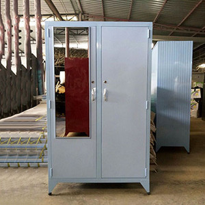 Armoire Métallique Pliante Autoportante de Haute Qualité pour Meubles de Maison et Chambre à Coucher avec Fonction de Verrouillage - Product Image 1