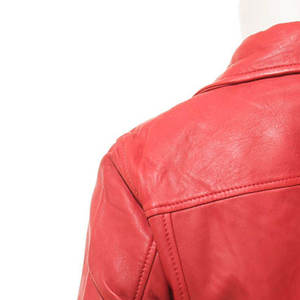 Veste en cuir d'hiver pour femmes avec tissu satiné respirant et imperméable, fermeture éclair pour une utilisation en extérieur/intérieur - Product Image 6