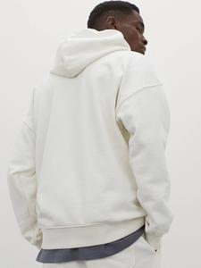 Luxe Premium automne hiver hommes sweats personnalisés 100% coton à capuche respirant couleur unie fabricant conçu - Product Image 3