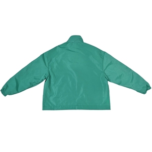 แจ็กเก็ตกันลมบอมเบอร์กันลมผ้าใบคุณภาพสูงสำหรับผู้ชายแจ็คเก็ตผ้าใบกันน้ำพิมพ์โลโก้ตามสั่ง - Product Image 4