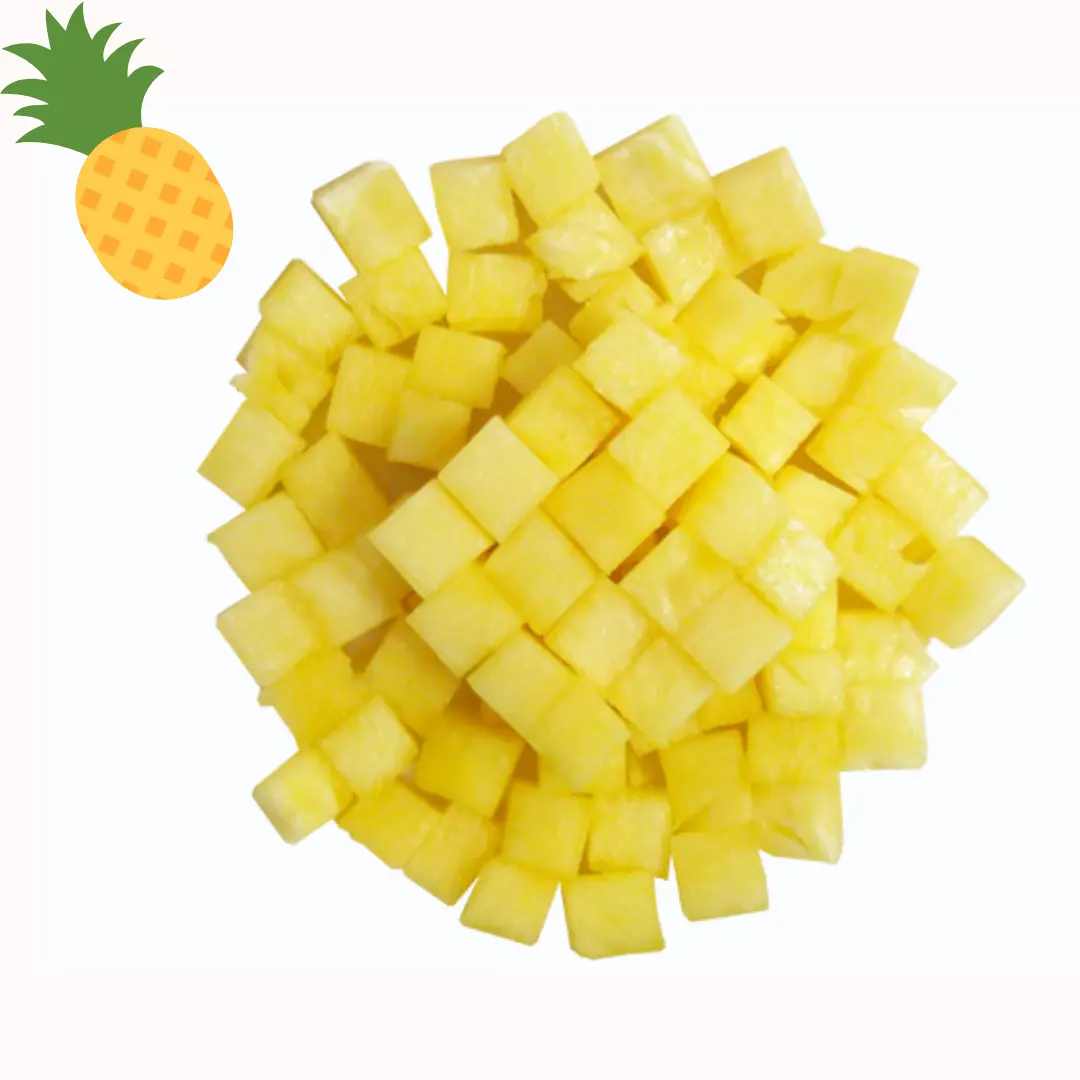 FRUITS D'ANANAS CONGELÉS AVEC UNE HAUTE QUALITÉ ET UN BON PRIX FORMULAIRE GREEN WORLD COMPANY-Offre Spéciale EN CE MOIS