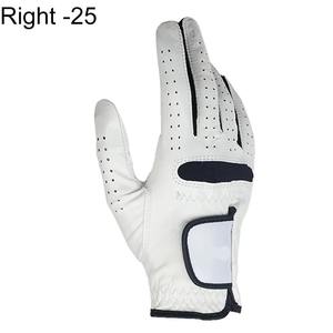 Gants de golf gaucher avec logo personnalisé de qualité supérieure pour hommes Conception respirante en cuir de mouton véritable souple et durable pour le sport - Product Image 2
