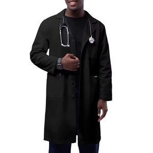 Uniforme de médecin facile d'entretien avec couture intelligente, tissu lisse au toucher, parfait pour tous les environnements médicaux Uniforme de médecin pour hommes - Product Image 1