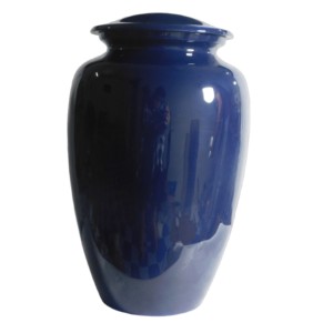 Urnas de cremación de aluminio clásicas para adultos, urnas funerarias de Metal de estilo moderno con acabado de Color verde oscuro para cenizas humanas - Product Image 5