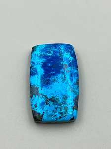 100% naturel fait à la main de haute qualité chrysocolle pierres précieuses en vrac Cabochon rectangulaire pour la fabrication de bijoux incroyables pierres - Product Image 2