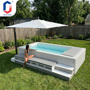 Piscina Prefabricada de Fibra de Vidrio para Contenedores de Envío Comerciales, Piscina Exterior para Hoteles y Resorts - Product Image 4