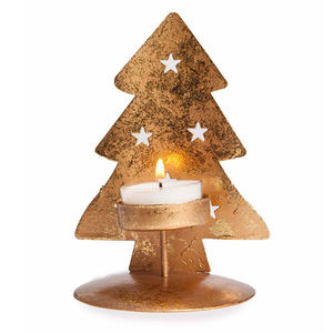 Black & Gold Cutout Votive <b>Tealight</b> <b>Candle</b> Holder - Product Image 4