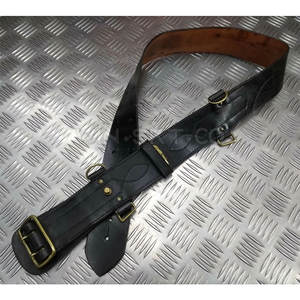 Ceintures Uniformes en Cuir Véritable Couleur Unie de Haute Qualité - Légères, Personnalisables avec Logo, Service OEM, Marque WIN SKT CO Personnalisée - Product Image 2