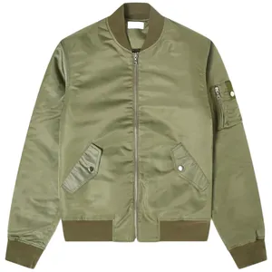 Custom Bogota Flight bomber Streetwear Jackets Men Hooded Casual Slim fit Lightweight Windbreaker Jacket Male Hip Hop Coat