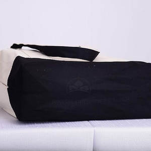 ถุงช้อปปิ้งผ้าใบลายทางมีซิปดีไซน์ใหม่2024 - Product Image 2