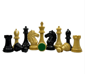 Pièce d'échecs pondérée de qualité supérieure Sheffield Knight de 3.75 pouces avec finition élégante pour les collectionneurs et les passionnés - Product Image 1