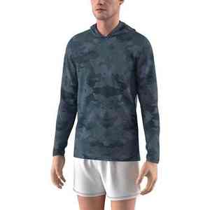 Chemise de pêche à manches longues en polyester 100% personnalisée, légère, respirante, confortable, protection solaire UPF 50 - Product Image 1