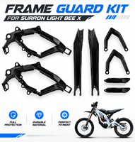 Kit complet de protection de carénage et de cadre pour SurRon Light Bee X ultra Bee EDirt Bike, protection latérale de cadre, pièces de rechange