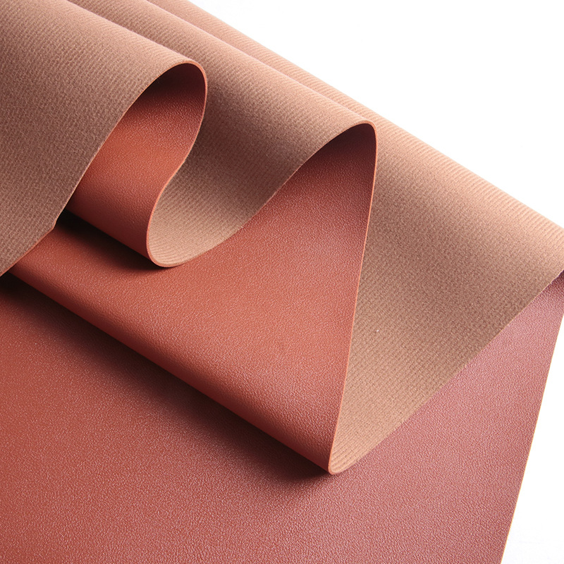Wholesale Nappa 711 Pattern 1.2mm Faux Leather PVC Vinyl Fabric Synthetic Leather for Handbag